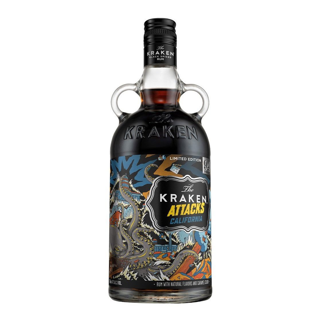 The Kraken Attacks California Edition Spiced Rum (750ml) – Greatbooze