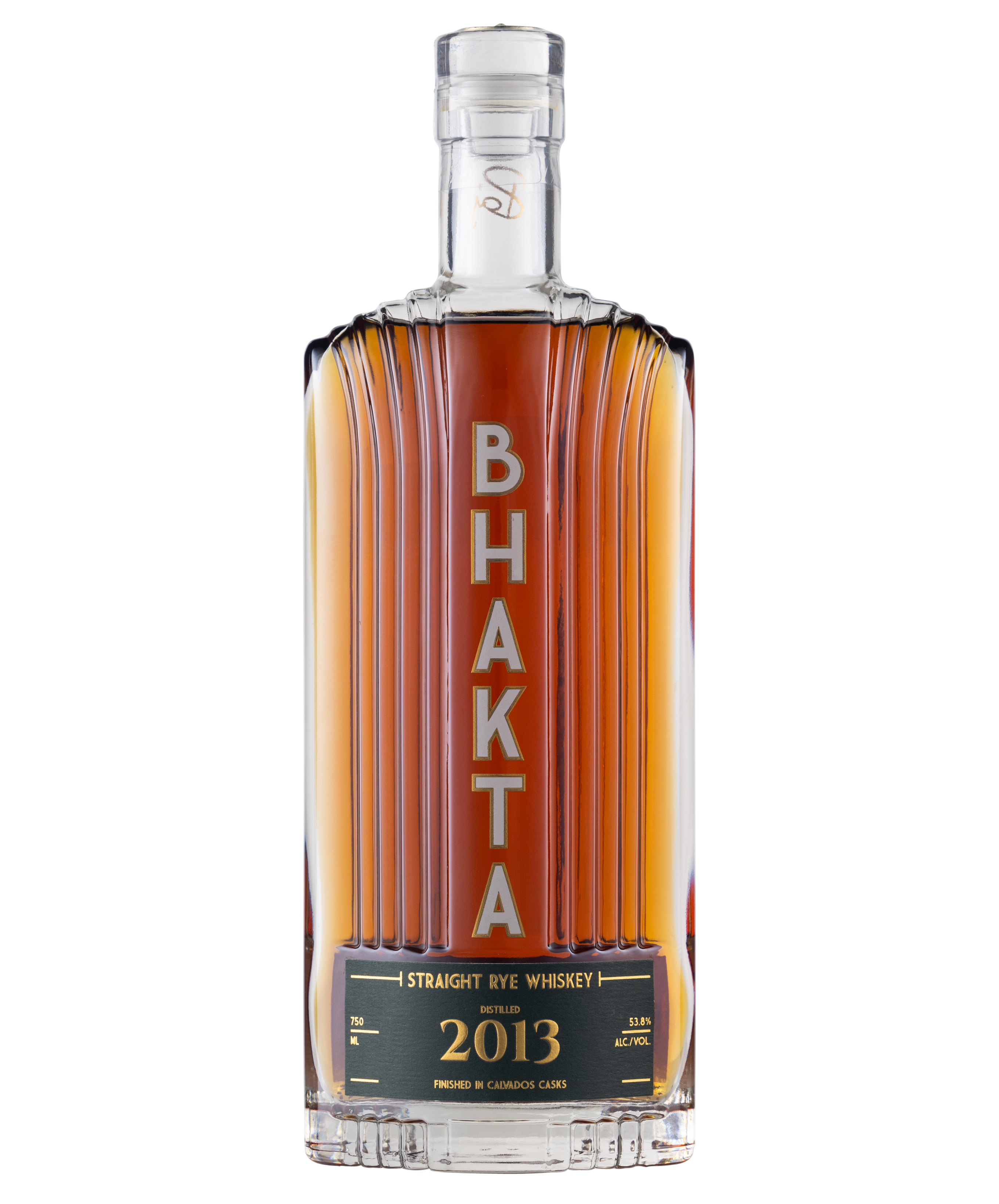 Bhakta 2013 Straight Rye Whiskey Finished in Calvados Casks (750ml)
