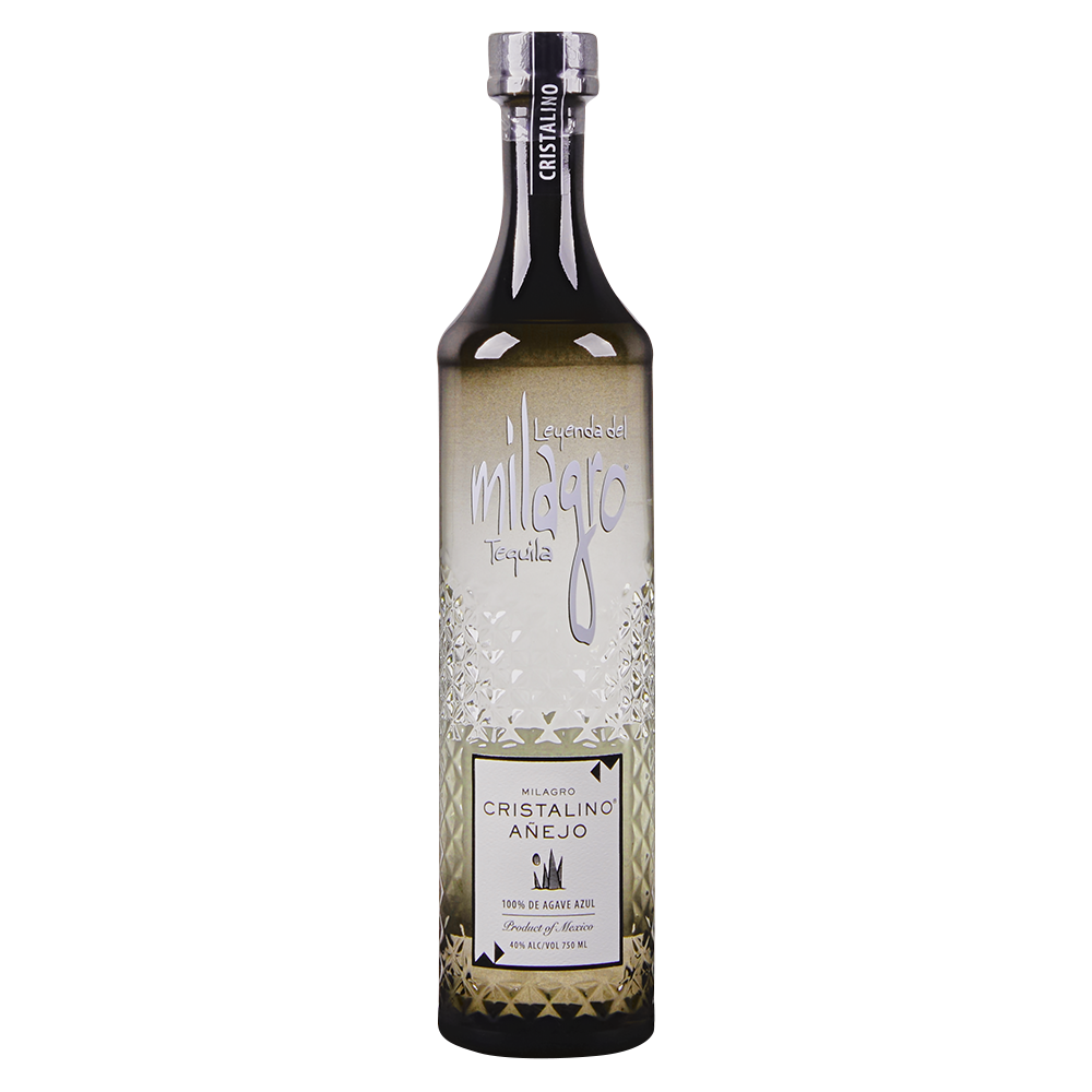 Milagro Cristalino Anejo Tequila (750ml)