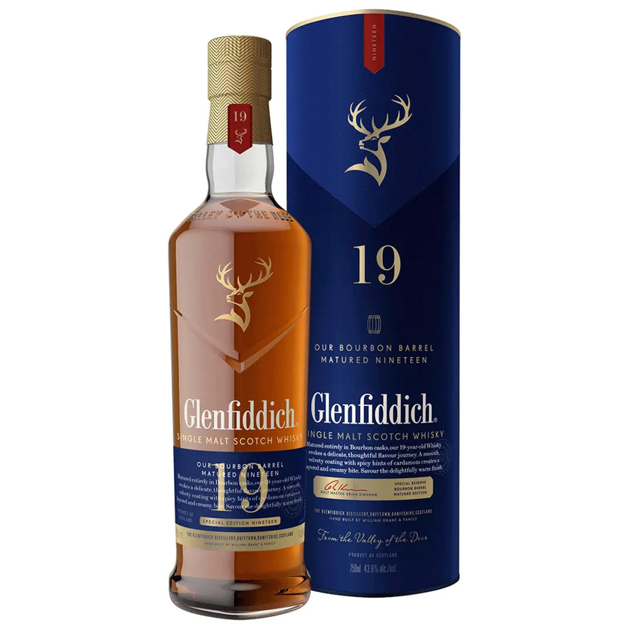 Glenfiddich Single Malt Scotch Whisky 19 Year (750ml)