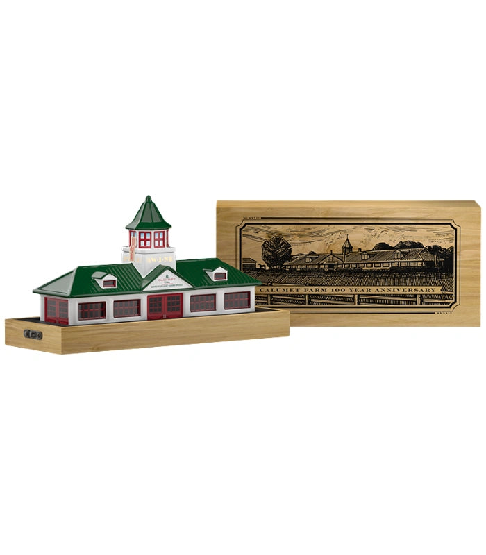 Calumet Farm Bourbon Ceramic Decanter 100th Anniversary Release 750ml
