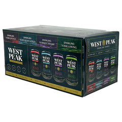 West Peak Sparkling Spirits Variety Pack (8x12Fl.Oz.)