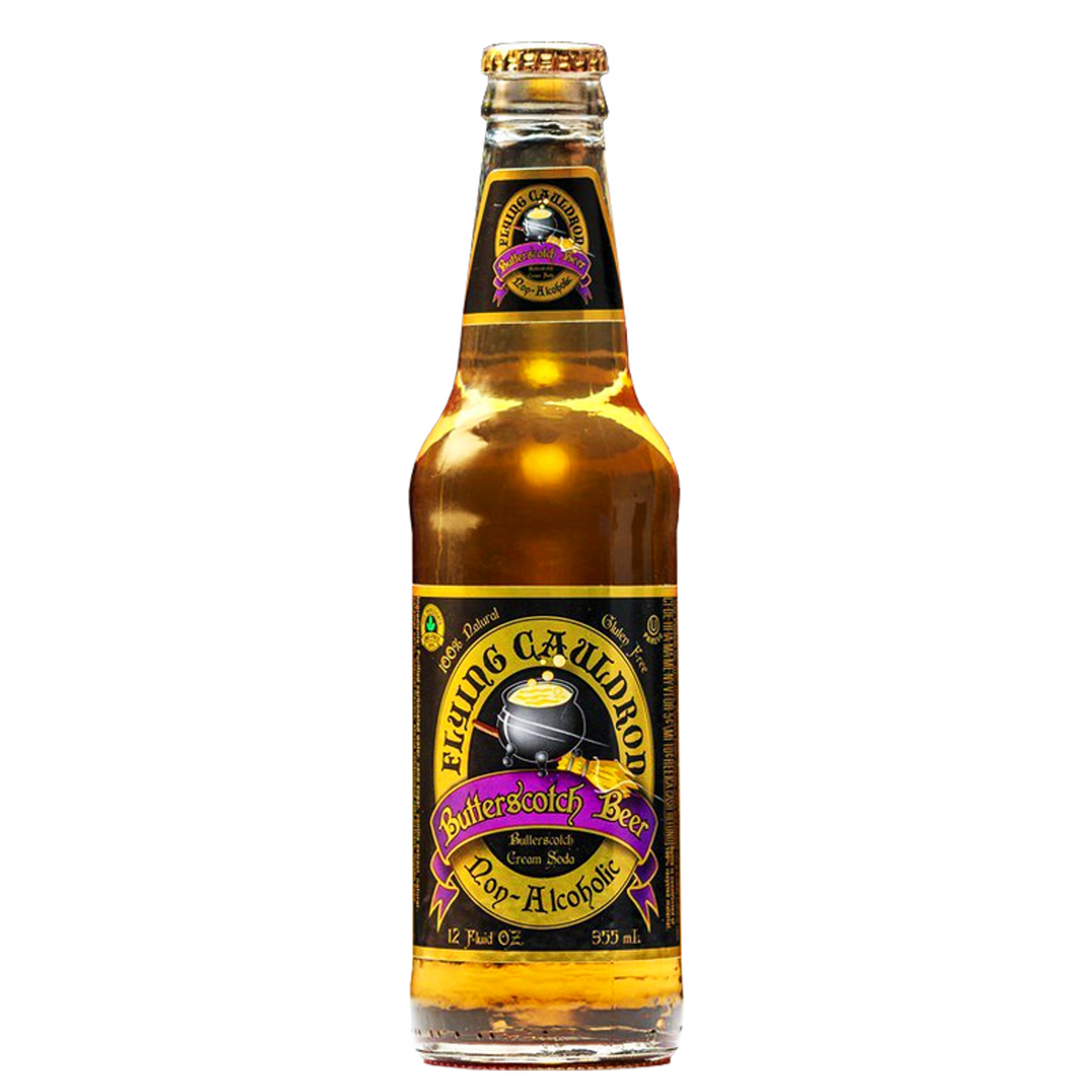 Reed's Harry Potter Flying Cauldron ButterScotch Beer Cream Soda 12Oz/355ml