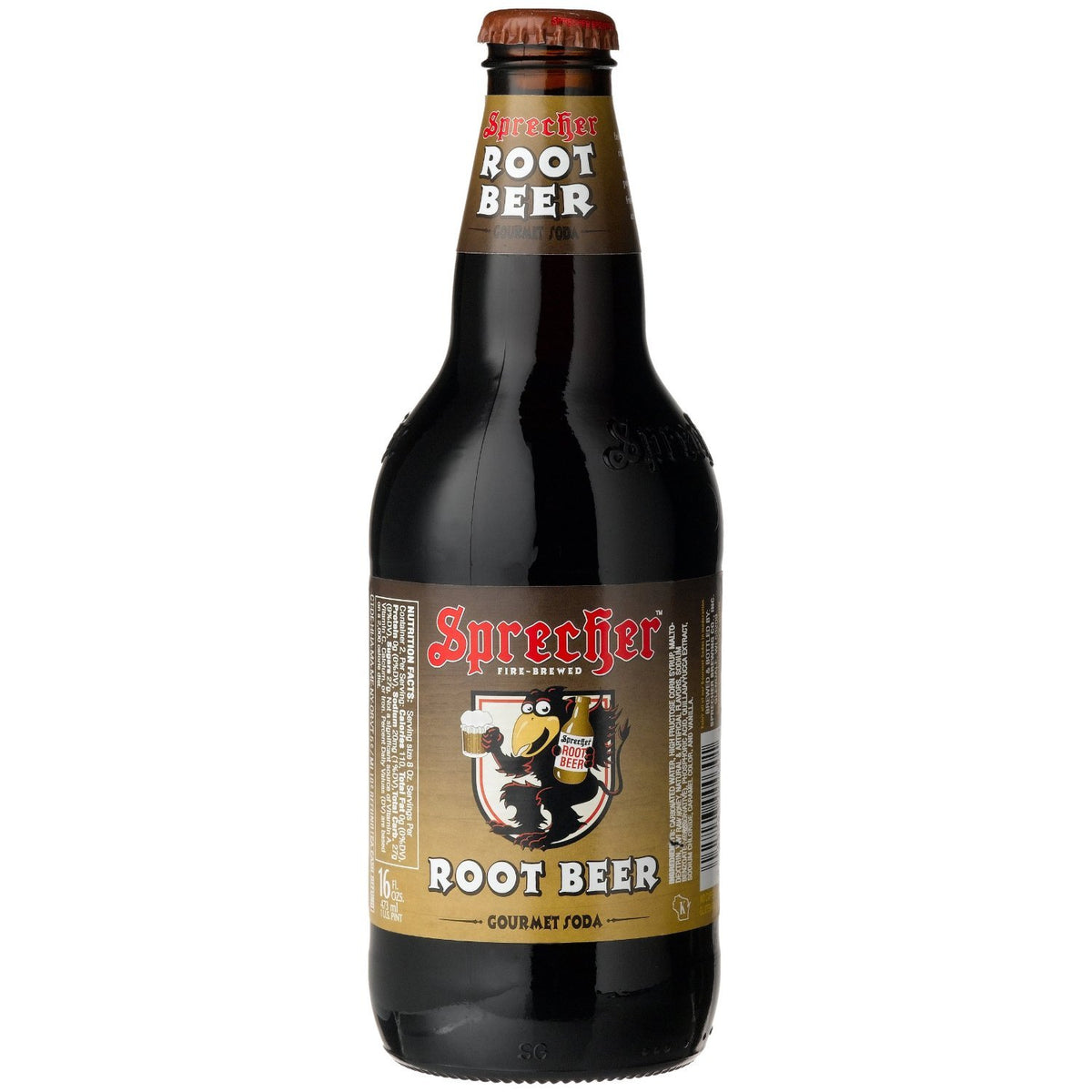 Sprecher Soda Gourmet Root Beer 16Fl.Oz.
