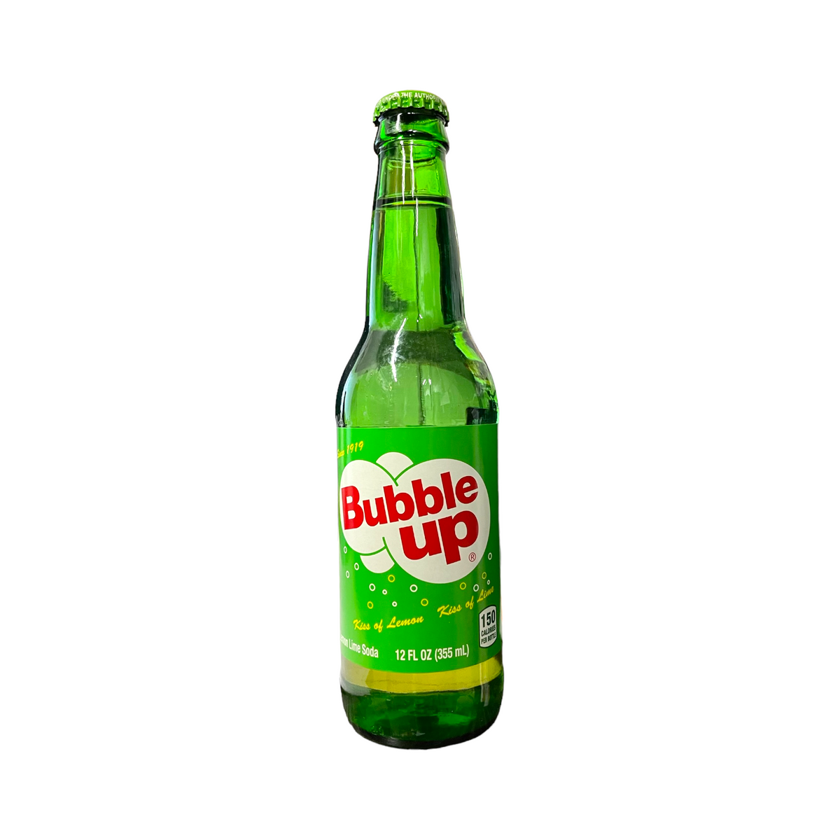 Bubble Up Soda, Lemon Lime 12 Fl Oz