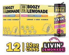 Noca Boozy Lemonade Mix 12oz 12-Pack Cans