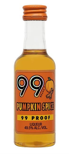 99 Brand Pumpkin Spice Liqueur (12x50ml)