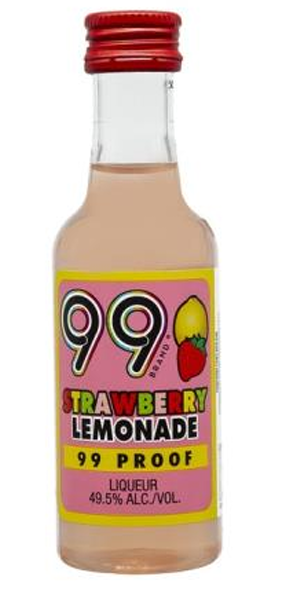 99 Brand Strawberry Lemonade Liqueur (12x50ml)