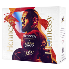 Hennessy V.S x LeBron James Cognac Limited Edition Trio Pack - 3 Bottles (3x750ml)