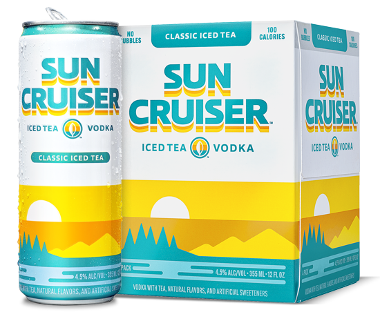 Sun Cruiser Classic Iced Tea Vodka (4x355ml)
