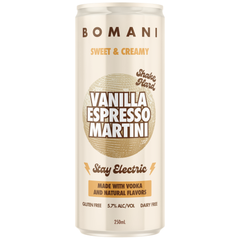 Bomani Vanilla Espresso Martini (250ml)