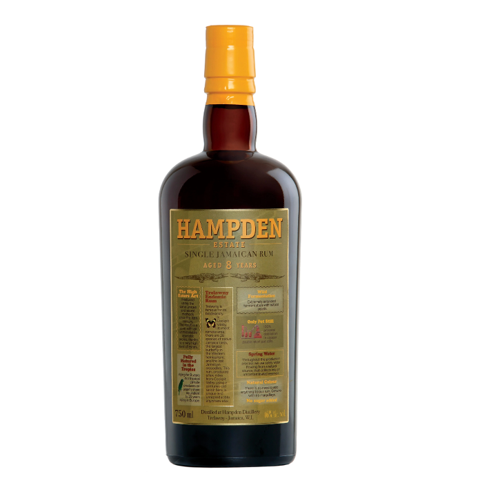 Hampden Estate 8 Year Single Jamaican Rum (750ml)