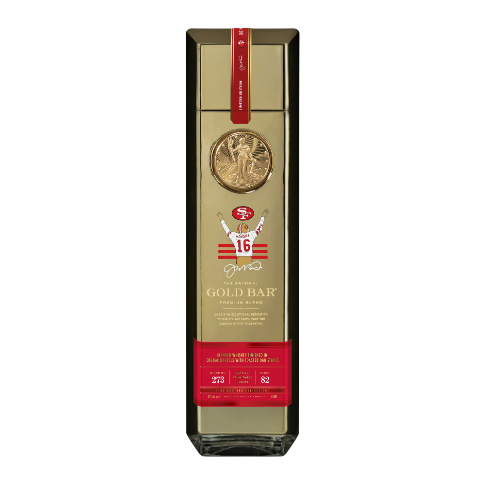 Gold Bar Blend 273 Joe Montana Collection 16 Year Whiskey 750ml