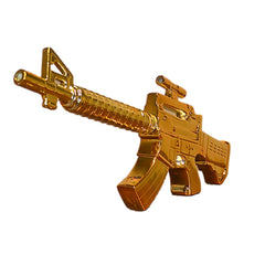 Lock and Load Carbine Gold Rifle Shaped Bourbon Whiskey (1.75L)