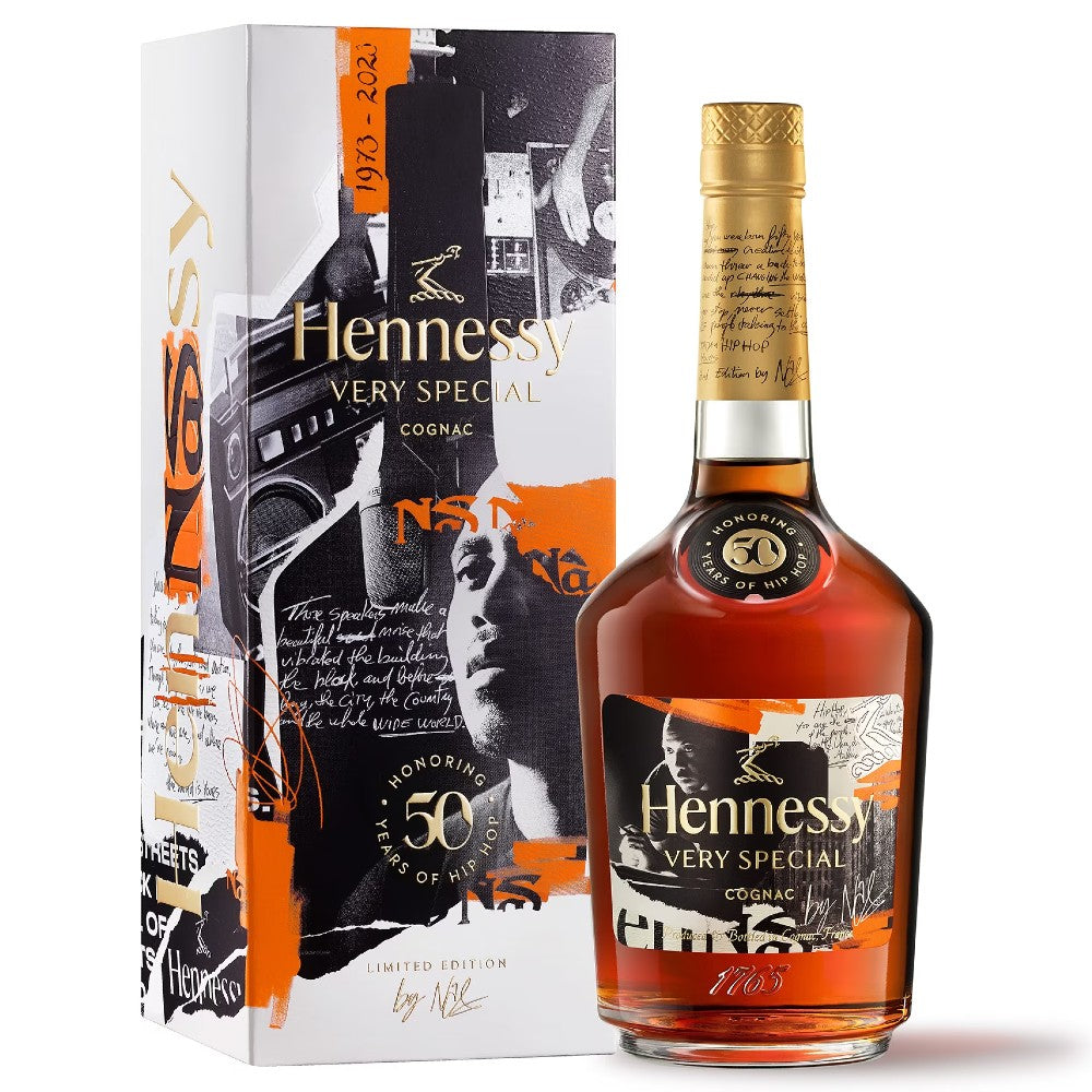Hennessy V.S. x NAS 50 Years of Hip Hop Limited Edition Cognac (750ml)