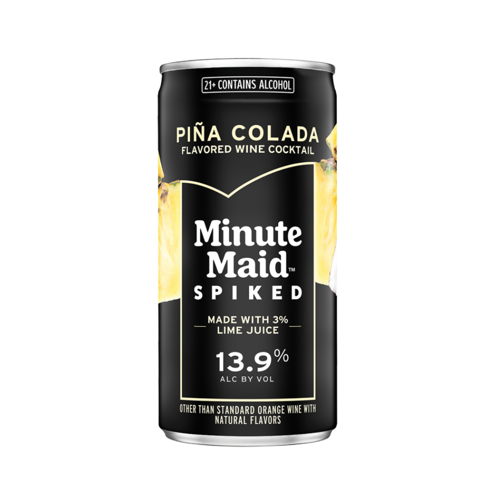 Minute Maid Spiked Pina Colada Flavored Wine Cocktail (200ml can)