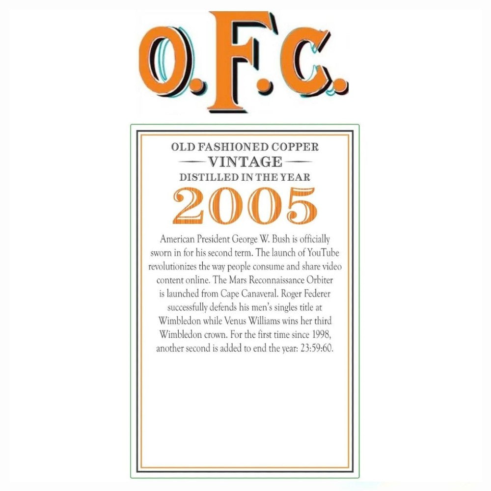 Buffalo Trace OFC 2005 Vintage Bourbon (750ml)