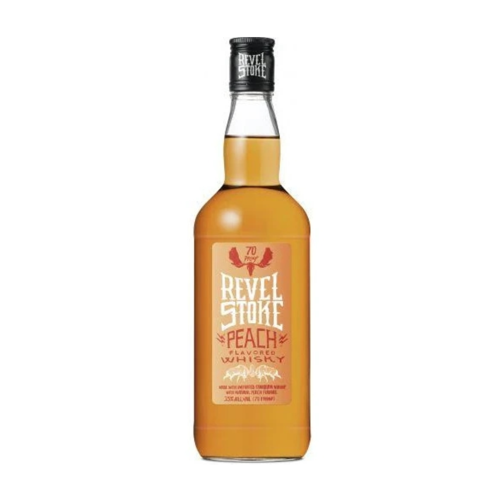 Revel Stoke Peach Flavored Whisky 750ml