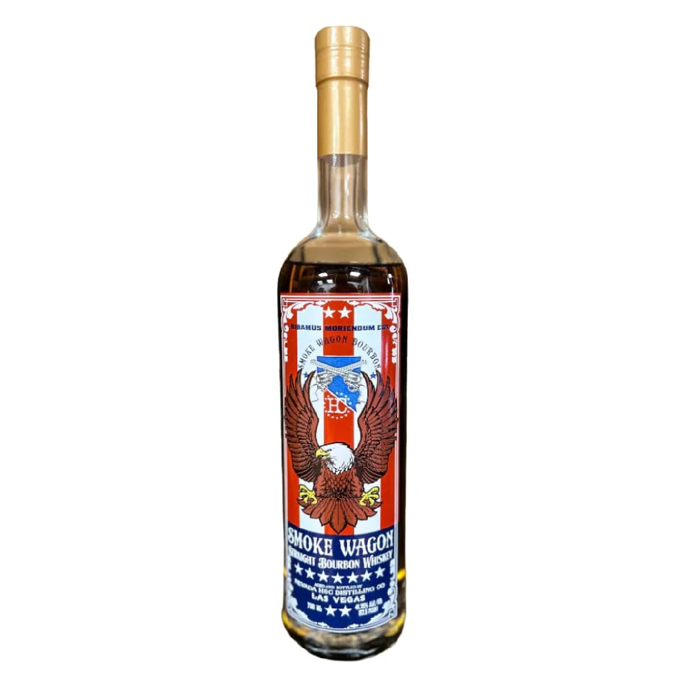 Smoke Wagon Fourth of July 2024 Straight Bourbon Whiskey (750ml)