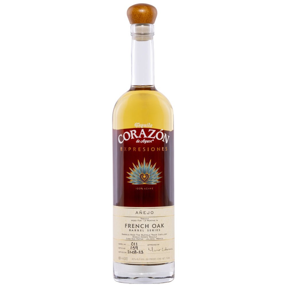 Tequila Corazon Expresiones French Oak Barrel Series Anejo Tequila (750ml)