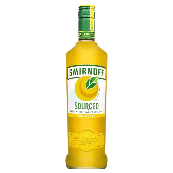Smirnoff Sourced Vodka Pineapple 750ml