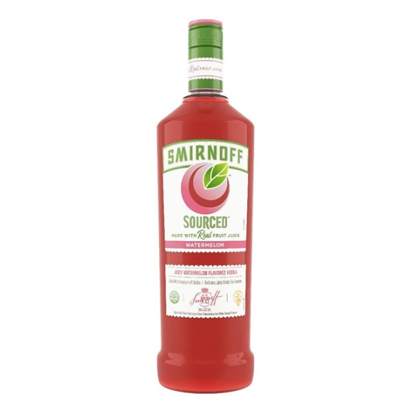 Smirnoff Sourced Vodka Watermelon 750ml