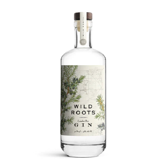 Wild Roots London Dry Gin (750ml) 