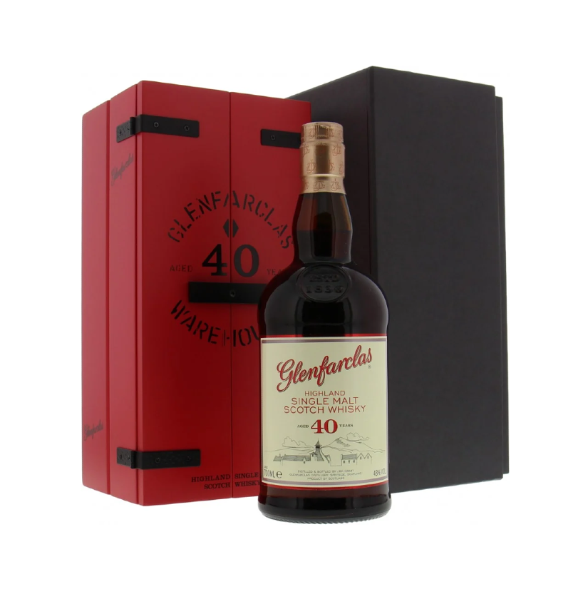 Glenfarclas 40 Year Old Warehouse Edition HighLand Single Malt Scotch Whiskey (750ml) 