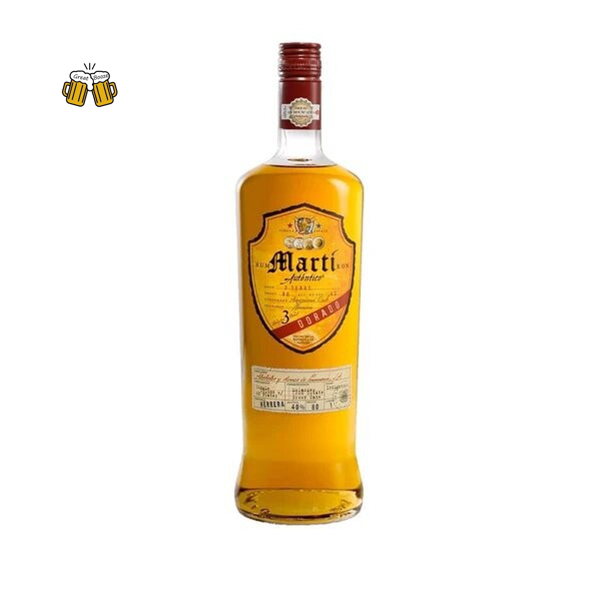 Marti Autentico Dorado Rum 750ml