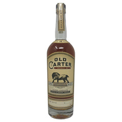 Old Carter Straight Kentucky Bourbon Whiskey Aged 12 Years - Barrel 43 118.4 Proof 750ml