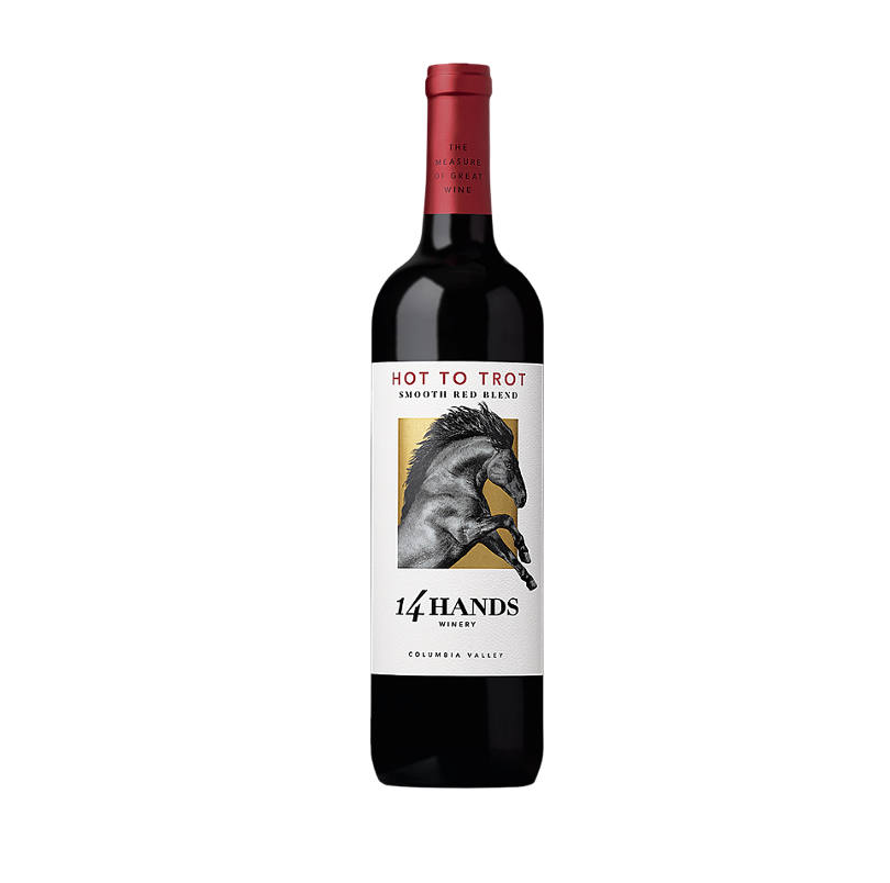 14 Hands “Hot to Trot” Smooth Red Wine Blend (750ml) 