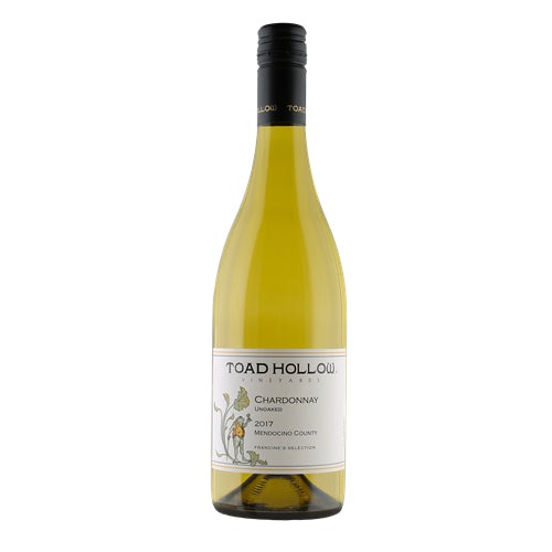 Toad Hollow Francine's Selection Unoaked Chardonnay California 2017 750ml