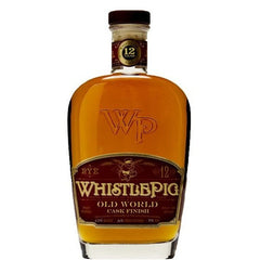 WhistlePig Straight Rye Whiskey Old World Aged 12 Years 750ml