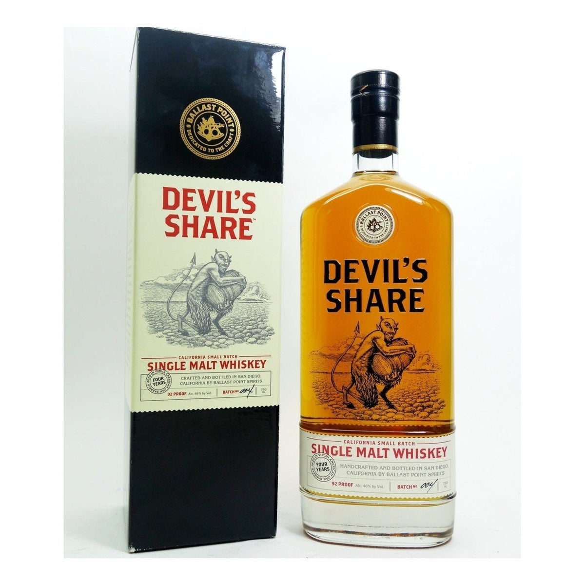 Devil's Share California Small Batch American Whiskey 750ml