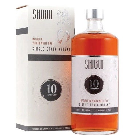 Shibui 10 Year Old Single Grain White Oak Whisky 750ml