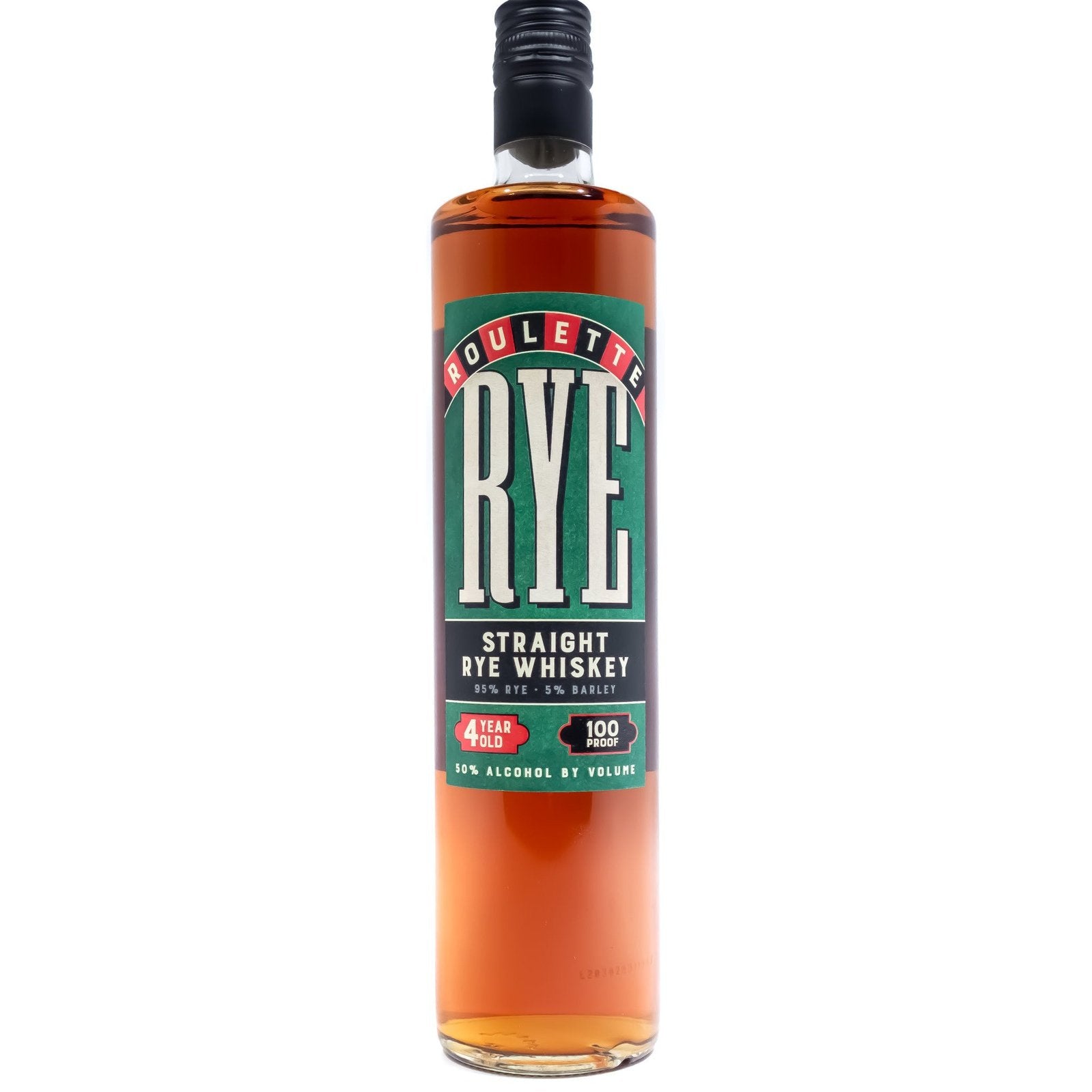 Roulette 4 Year Old Straight Rye Whiskey 750ml