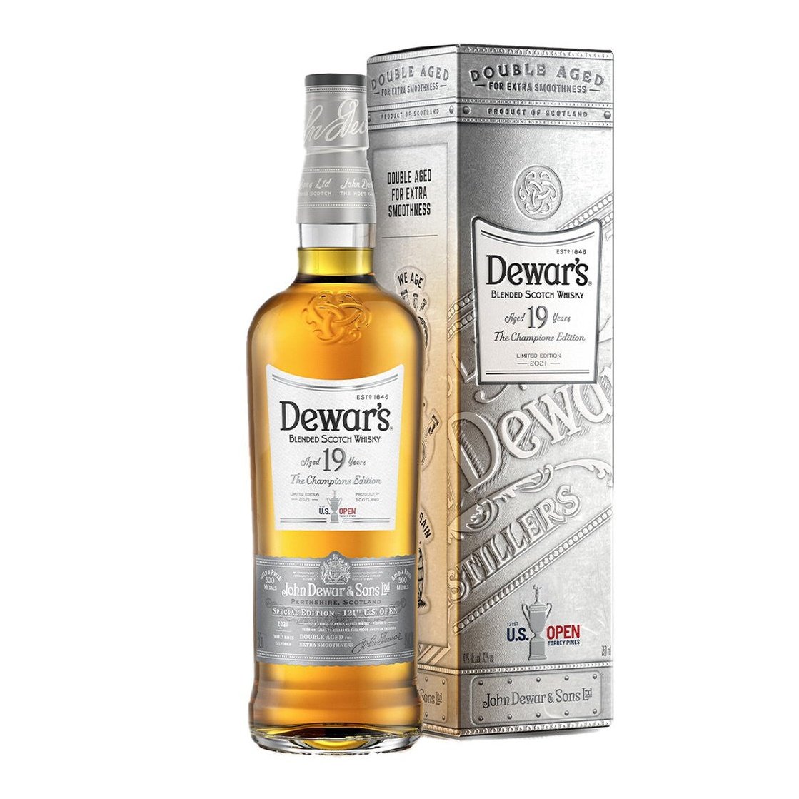 Dewar's 19 Year Old "Champions Edition" Blended Scotch Whisky 750ml