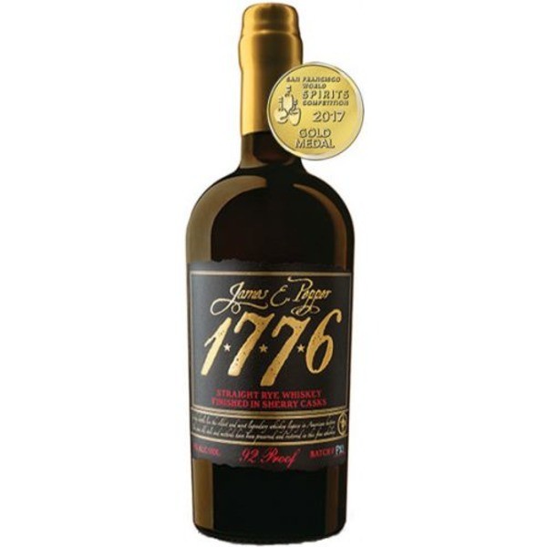 James E. Pepper 1776 Straight Rye Whiskey Finished In PX Sherry Casks - 100 Proof 750ml