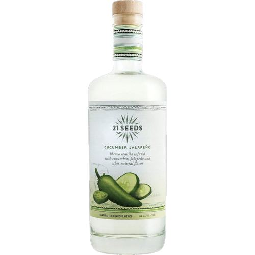 21 Seeds Cucumber Jalapeno Blanco Tequila (750ml)