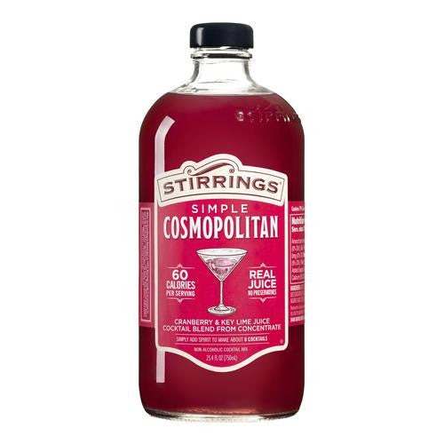 Stirrings Simple Cosmopolitan Cocktail Mix 750ml