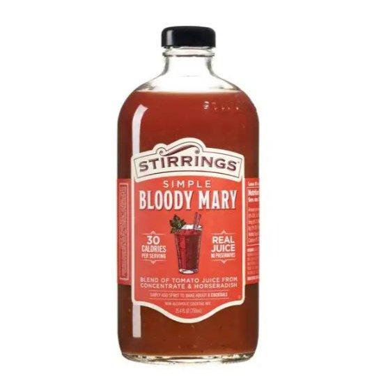 Stirrings Simple Bloody Mary Cocktail Mix 750ml