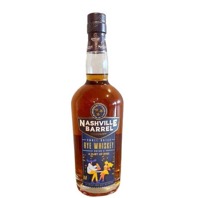 Nashville Barrel Company Small Batch Rye Whiskey 750ml