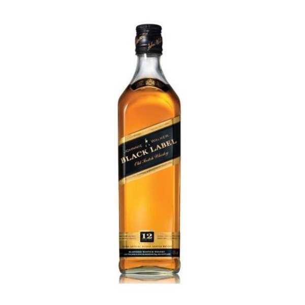 Johnnie Walker Black Label Blended Scotch Whisky - Aged 12 Years 750ml