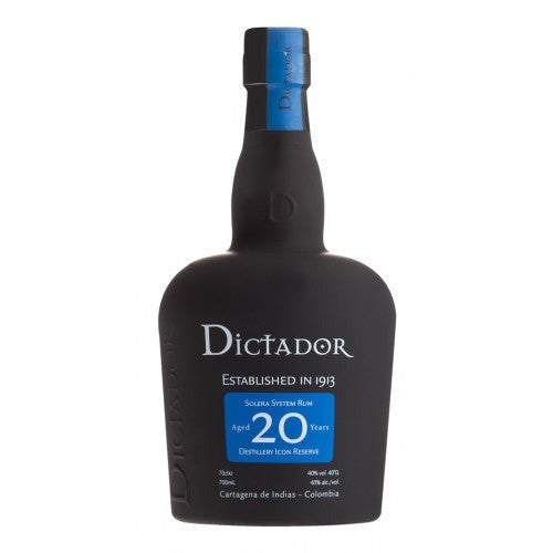Dictador 20 Year Old Colombian Rum 750ml