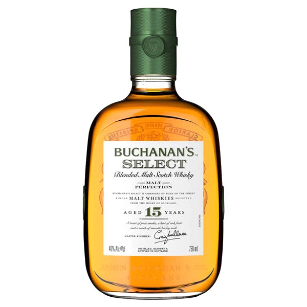 Buchanan's Select Blended Malt Scotch Whisky - Aged 15 Years 750ml