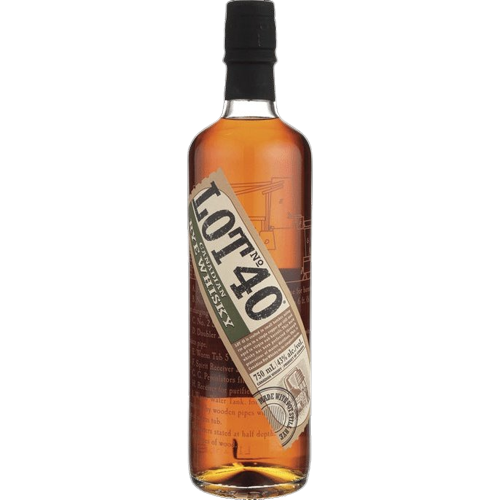 Lot No. 40 Canadian Rye Whisky (750ml)