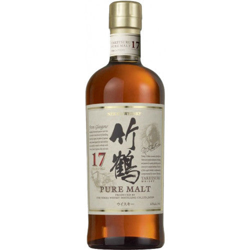 Nikka Taketsuru Pure Malt 17 Year Old Japanese Whisky 750ml