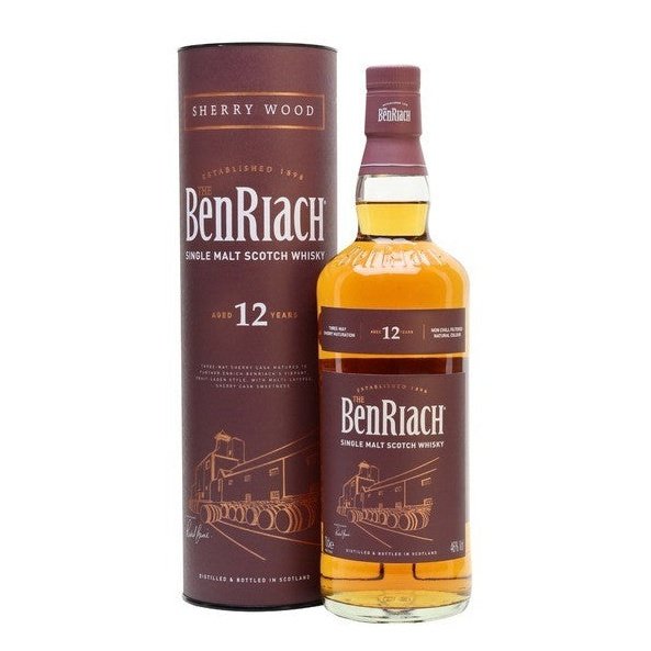 The Benriach Single Malt Scotch Whisky - Aged 12 Years 750ml