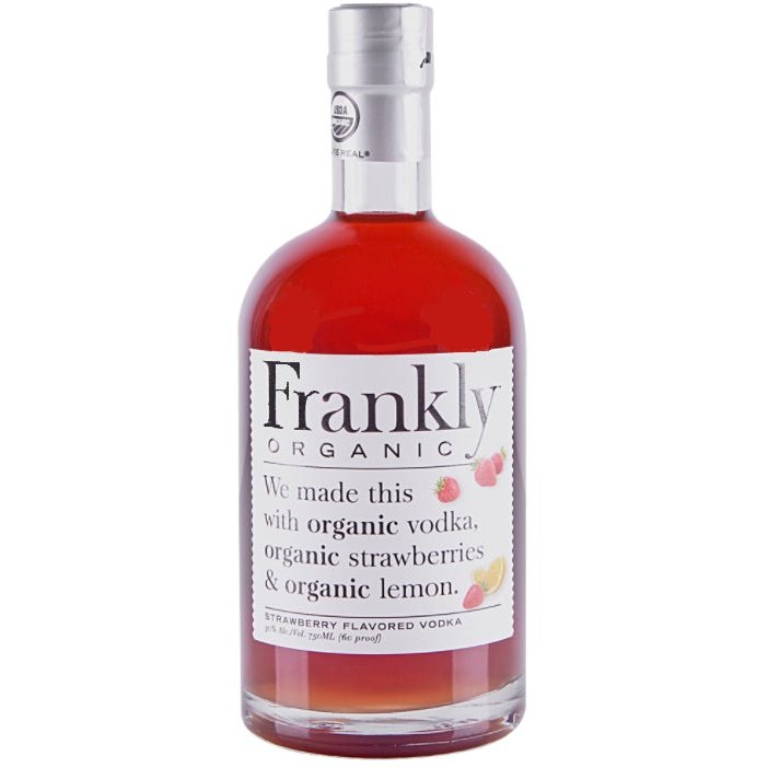 Frankly Organic Strawberry Vodka 750ml