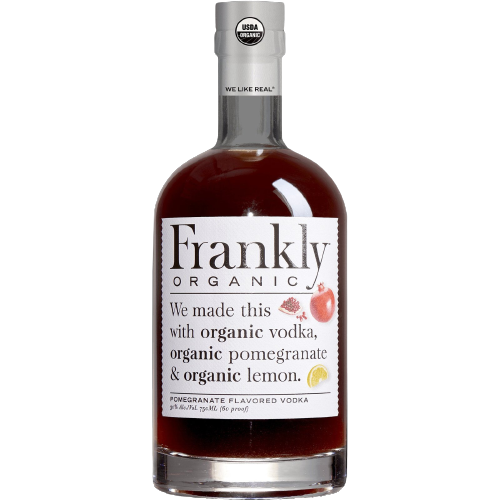 Frankly Organic Pomegranate Vodka (750ml)